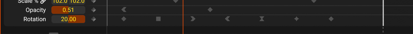 One keyframe of each preset, from left to right