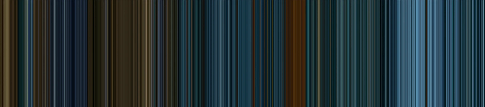 Überblick colour ribbon across a video clip